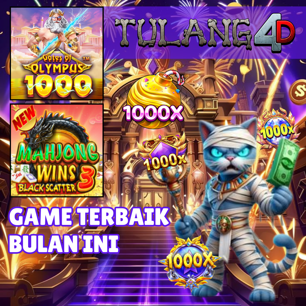 TULANG4D: Slot Gacor Terbaik 2025, Modal Kecil Jackpot Besar!